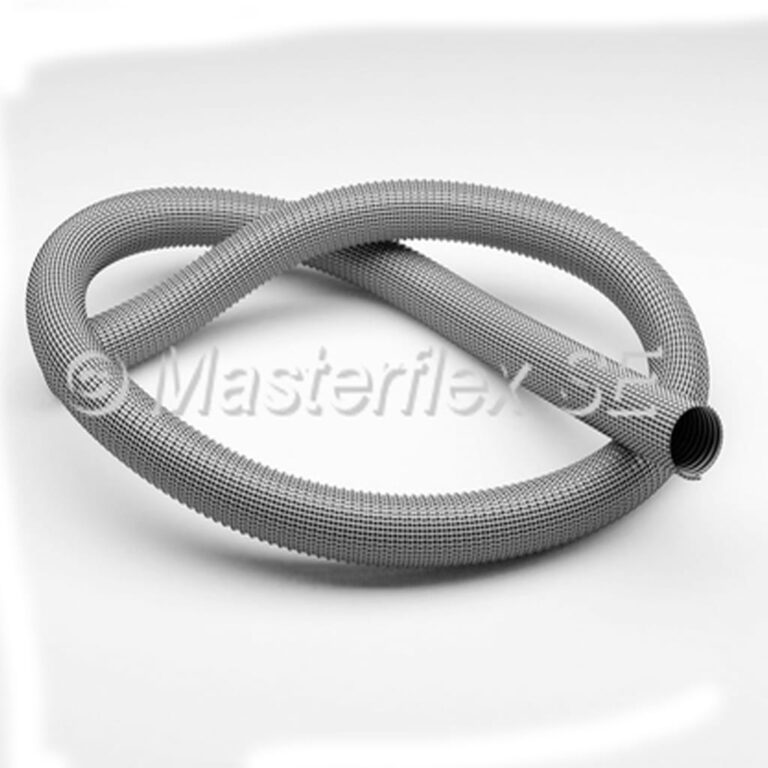 Master-PVC Flex- Mangueira de dupla camada de PVC flexível com reforço interno, para sucção e transporte de fumos e pós finos
